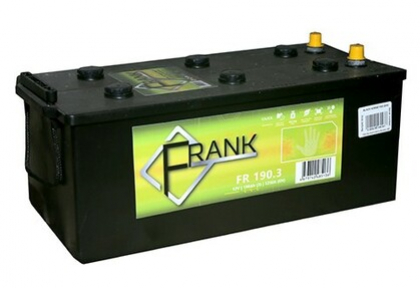 Аккумулятор FRANK 190 А/ч 1250 А прямая пол. FR1904K