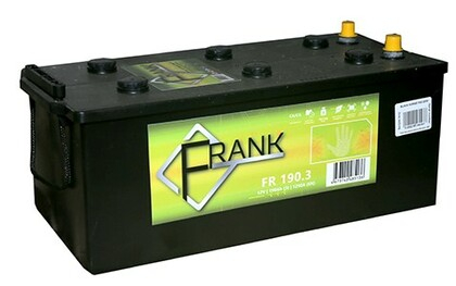 Аккумулятор FRANK 190 А/ч 1250 А обратная пол. FR1903