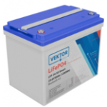 Аккумулятор LiFePO4 VEKTOR LFP 25,6-50 Smart BMS 50A  (Bluetooth 4.0)