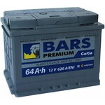 Аккумулятор BARS PREMIUM 6СТ-64