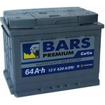 Аккумулятор BARS PREMIUM 6СТ-64 R