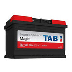 Аккумулятор TAB Magic MF 75 А/ч 57510 MF 4 кв.2025 г.