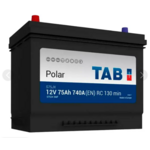 Аккумулятор TAB POLAR JIS MF 75 А/ч 75D26R 2026 г.