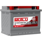 Аккумулятор 6 СТ- 60 Mutlu Silver о.п. низкий