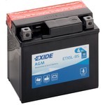 Аккумулятор  12V - 4 А/ч EXIDE AGM ETX5L-BS