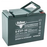 Тяговый гелевый аккумулятор RuTrike 6-EVF-38 12V38A/H C3