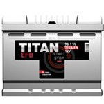 Аккумулятор  TITAN EFB 6СТ-75.1 VL