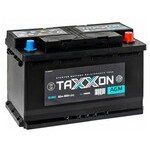 Аккумулятор TAXXON AGM EURO 80ah R+