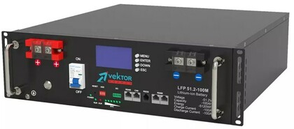 Аккумулятор VEKTOR LFP 51,2-100M