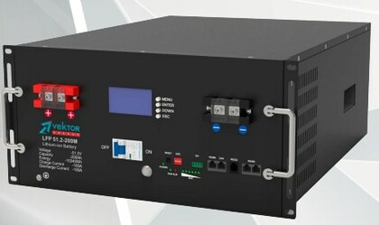 Аккумулятор VEKTOR LFP 51,2-200M