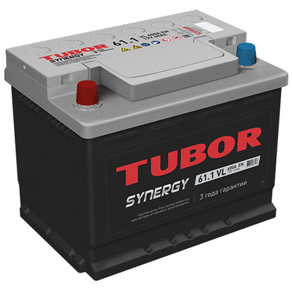 Аккумулятор Tubor Synergy 6СТ-61.1 VL