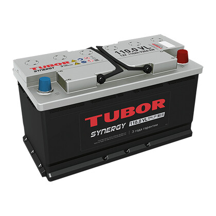 Аккумулятор TUBOR Synergy 6СТ-110.0 VL