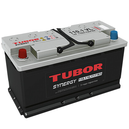 Аккумулятор TUBOR Synergy 6СТ-110.1 VL