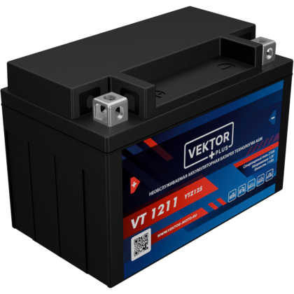 Аккумулятор Vektor VT1211 -  11 А/ч AGM YTZ12S