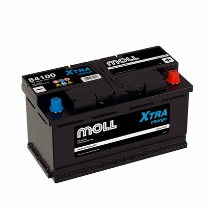 Аккумулятор MOLL XTRA CHARGE 100 А/Ч обратная полярность (L5.0, 84100)