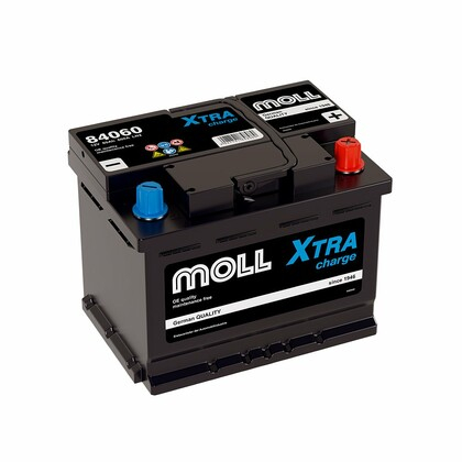 Аккумулятор MOLL XTRA CHARGE 60 А/Ч обратная полярность (L2.0, 84060)