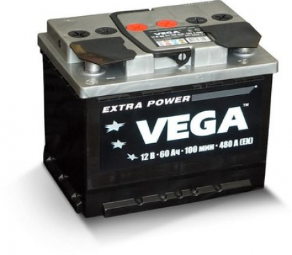 Аккумулятор VEGA 6СТ-77 Аз обратная полярность