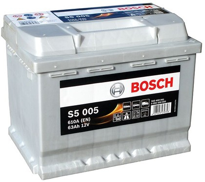 Аккумулятор 6СТ-63 BOSCH S50 050 63 А/ч о.п.