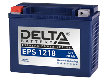 Аккумулятор 12V — 20 А/ч Delta EPS Nano GEL 1218