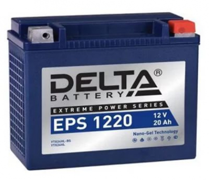 Аккумулятор 12V - 23 А/ч  Delta EPS Nano GEL 1220