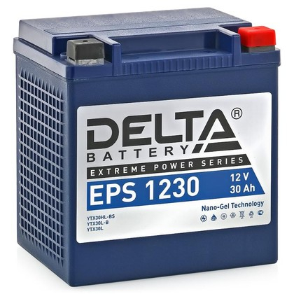 Аккумулятор 12V - 30 А/ч Delta EPS Nano GEL1230