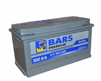 Аккумулятор BARS PREMIUM 6СТ-100 R