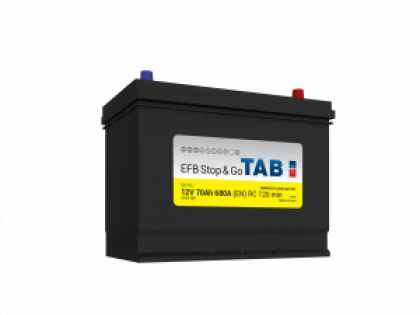 Аккумулятор TAB POLAR JIS 70 EFB Stop&Go 212270