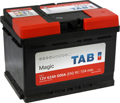 Аккумулятор TAB Magic MF 62 А/ч 56200 MF