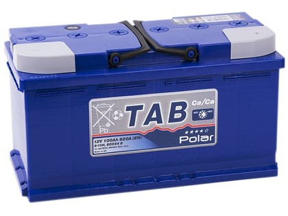 Аккумулятор TAB POLAR BLUE 100 А/ч 121100