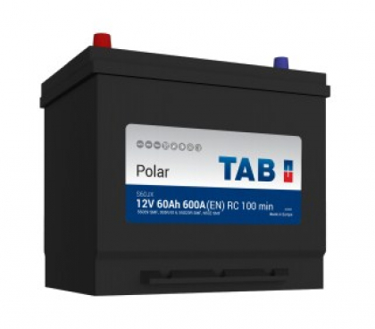 Аккумулятор TAB POLAR JIS MF 60 А/ч 55D23R (1 квартал 2023 г.)
