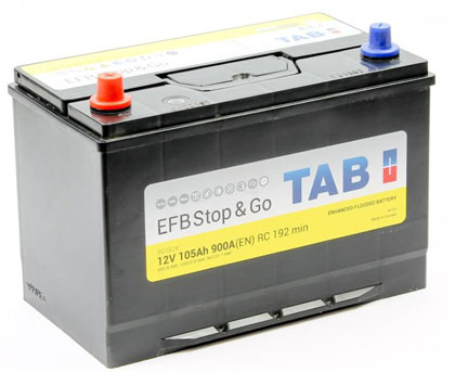 Аккумулятор TAB EFB Stop&Go 105 115D31R