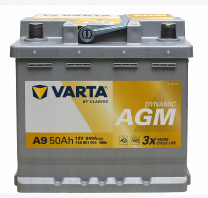 Аккумулятор Varta AGM START STOP 50R 550 901 054
