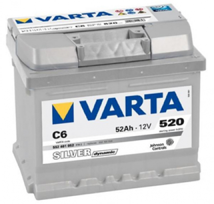 Аккумулятор Varta Silver Dynamic 52R (552 401)