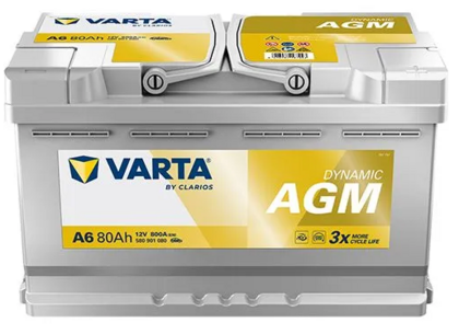 Аккумулятор Varta AGM START STOP 80R А6 580 901 080