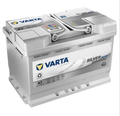 Аккумулятор Varta AGM Start&Stop 70 а/ч о.п. (А7) 2025 г.в. Германия