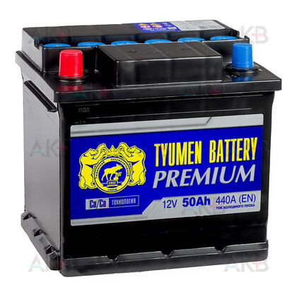Аккумулятор Тюмень Premium 50Ah п.п.