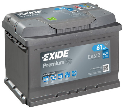 Аккумулятор  Exide PREMIUM 61Ah  о.п.