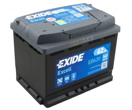 Аккумулятор  Exide EXCELL 62Ah  о.п.