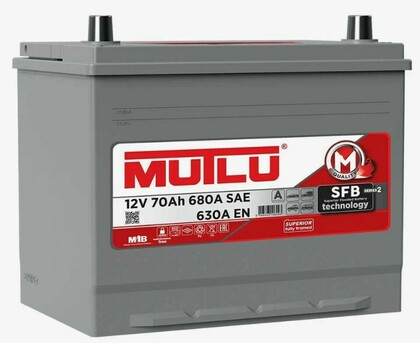 Аккумулятор 6 СТ- 70 Mutlu Silver ASIA о.п.