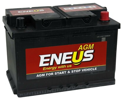 Аккумулятор Eneus AGM 75Ah о.п.