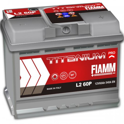 Аккумулятор FIAMM Titanium PRO 60 А/ч низкий
