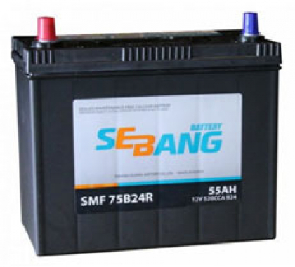 Аккумулятор Sebang 6СТ-60 а/ч прямой пол.