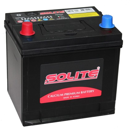 Аккумулятор  Solite 60 Ам Азия п.п. 26-550 кубик