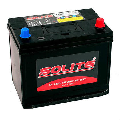 Аккумулятор  Solite 85 Ам Азия о.п. 95D26L  н.креп.