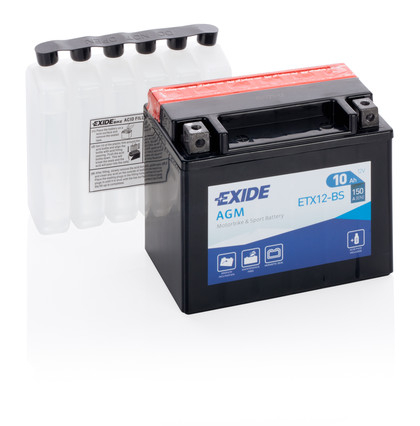 Аккумулятор  12V - 10 А/ч EXIDE AGM ETX12-BS