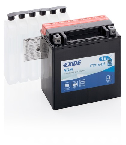 Аккумулятор  12V - 14 А/ч EXIDE AGM ETX16-BS