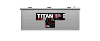 Аккумулятор  TITAN EFB 6СТ-190.3 L