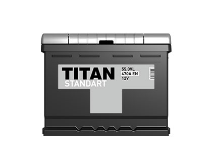 Аккумулятор  TITAN Standart 6СТ-55.0 VL