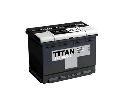 Аккумулятор  TITAN Standart 6СТ-60.1 VL