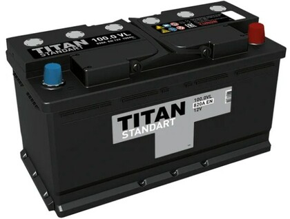Аккумулятор  TITAN Standart 6СТ-100.0 VL